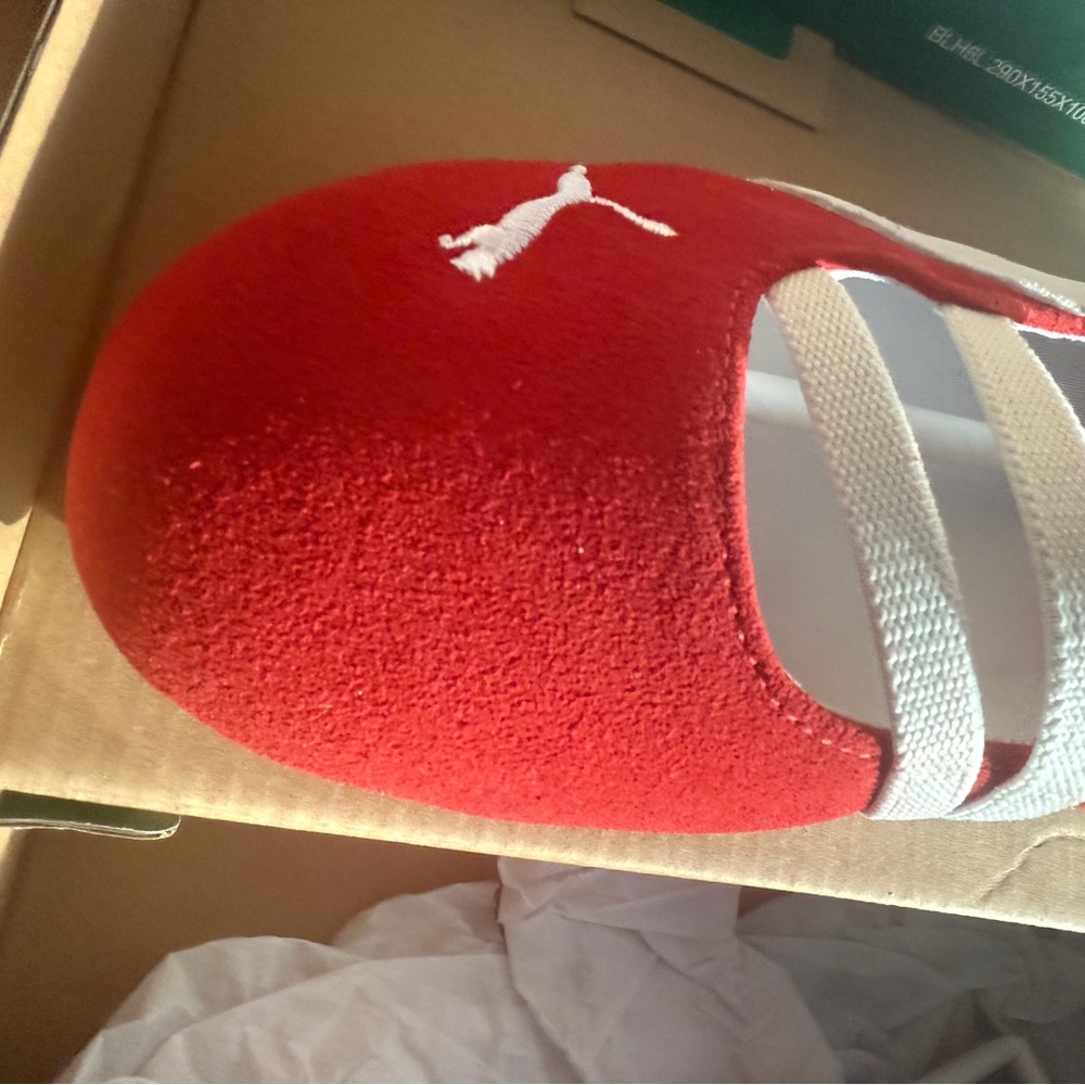 Puma Red and White Women's Shoes